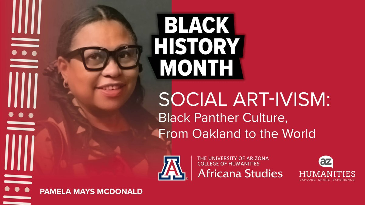 This week on Arizona Spotlight: Dr. Pamela Mays McDonald speaks with @AdibaNelson on 'art-ivism' and Black Panther culture. McDonald will be speaking at the @UAPoetryCenter on February 28th. Listen here: radio.azpm.org/p/radio-azspot…