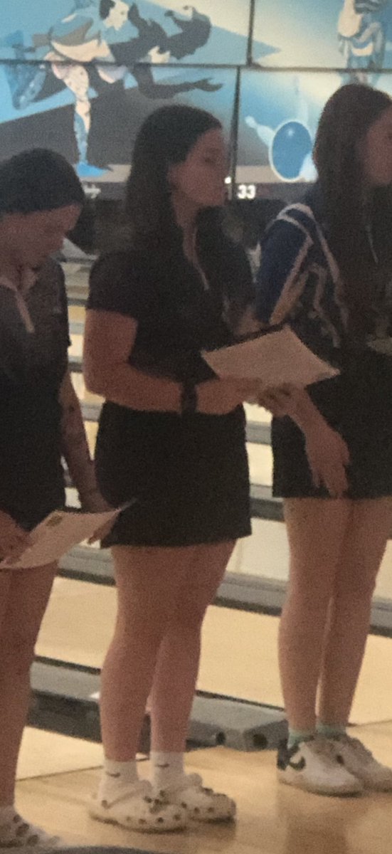 SportsSentinel's tweet image. The @FHSSkippers girls bowling team has advanced to the @OHSAASports state tournament in Columbus on March 3rd. Skippers Bowler Jillian Justinger made the all-tournament team with 597. The @WHS_Blue_Devils gurls team finished 8th.