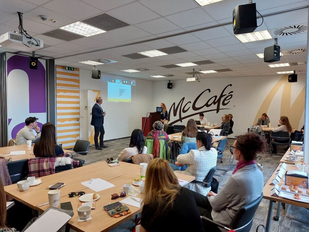 esgcore's tweet photo. Our founder @Attilayesthehun delivered the findings of the first national #ESG survey and discussed international #corporatesustainability trends with a group of more than 50 #sustainability #leaders. 
Interested in learning about the survey results and trends, please DM us. https://t.co/mcTyEIxp7W