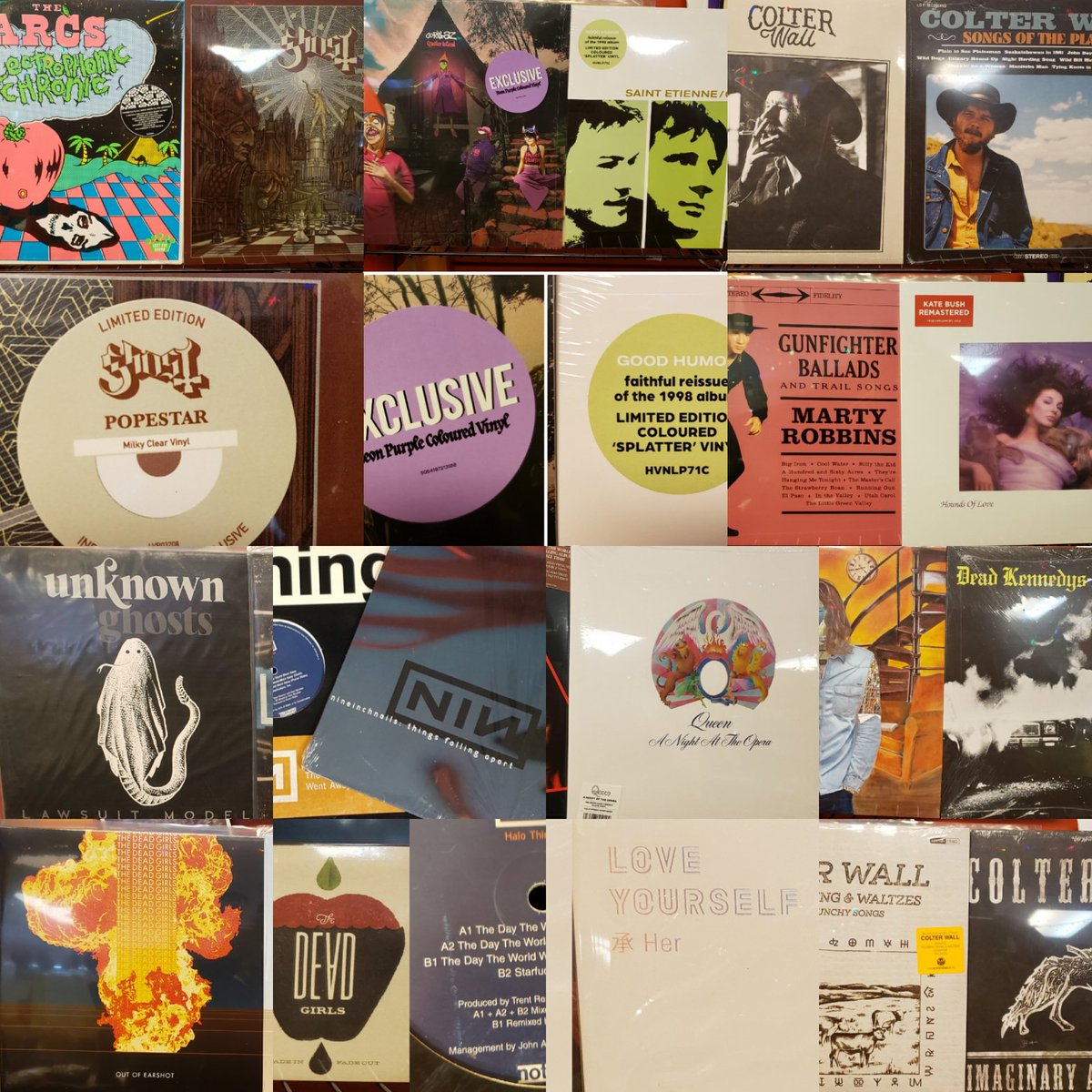 New Releases, Restocks &amp; Local Bands!! We've got the new The Box Turtles album &amp; New project Lawsuit Models from past Dead Girls member Cameron!
You have to come by &amp; check this stuff out! We'll be playing them in the shop all day! We'll be here 12to7pm today. 
Closed this Sun!