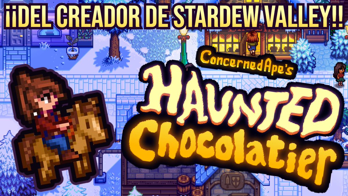 LiderTembaga's tweet photo. Nuevo video en el canal!!
https://t.co/qg3wVrBRFm
Esta vez hablaremos sobre el próximo nuevo juego del Creador de Stardew Valley, conocido como Haunted Chocolatier. Ven y conoce junto a mí lo que sabemos sobre este juego. Te espero legionario!

#hauntedchocolatier #StardewValley https://t.co/HkYCysUkaM