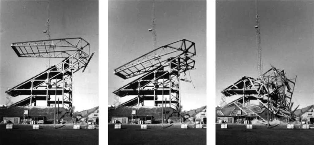 #OnThisDay in 1987, Husky Stadium collapsed during construction. (Photos: John Stamets) historylink.org/File/2947