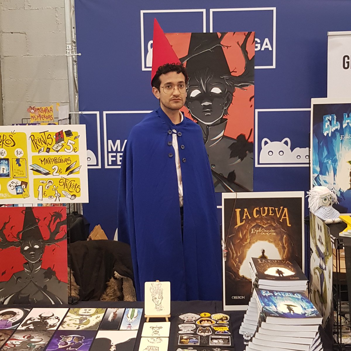 StudyOfKaos's tweet photo. primer día en el @Mangafest de mérida 🎃 https://t.co/0LANrOZUeE