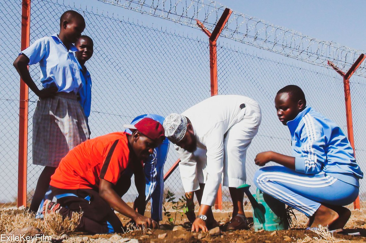 PascalKito1's tweet image. The @ExileKeyFilms extremly excited to take part in Environmental conservation 
# 270 tree planted in turkana west at big heart foundation secondary school
#globalshaperscommunity
#kakumahub
@ExileKeyFilms
@Refugees 
@UNHCR_Kenya