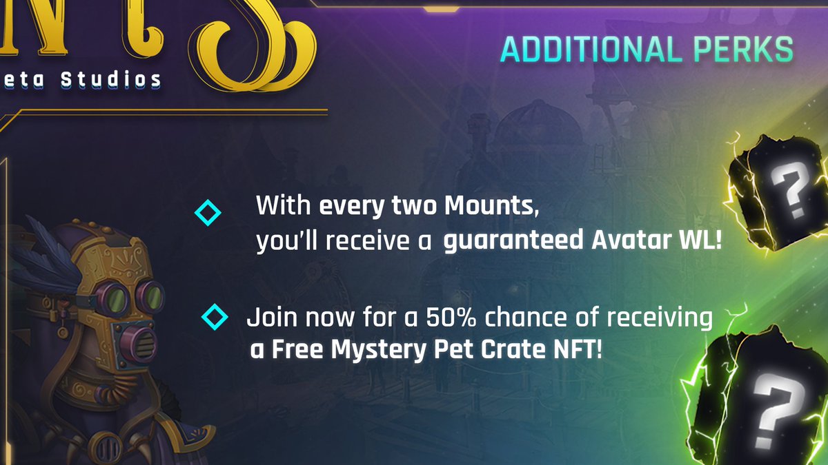 Binlerce Dolarlık <a href="/SeedifyFund/">Seedify</a> Etkinliği

THE MOUNTS kazanmak ister misin❓

1⃣ NFT Staking (her gün pasif gelir)
2⃣ "THE AVATARS" koleksiyonunda %50 WL Şansı
3⃣ Ücretsiz Mystery Pet Sandığı
4⃣ 3D Nadir Binekler

📍MINT Tarihi: 3 Mart

Çekilişe katılmanın tek şartı yorum yapmak⤵️