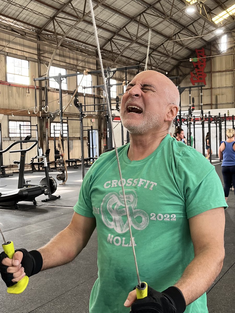 carl_arredondo's tweet photo. Face you make using Ski Erg for #mensvision division of @CrossFit @CrossFitGames Open 23.2 a & b! 95 total reps & PR 105# 1 rep max thruster. #AdaptiveAthlete https://t.co/1Qo5hqxXgX
