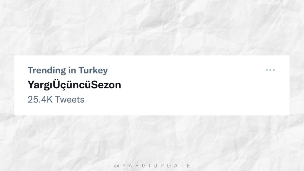 YargiUpdate's tweet photo. Yargı fans want season 3 💥

YargıÜçüncüSezon https://t.co/jChZBl4ZXa