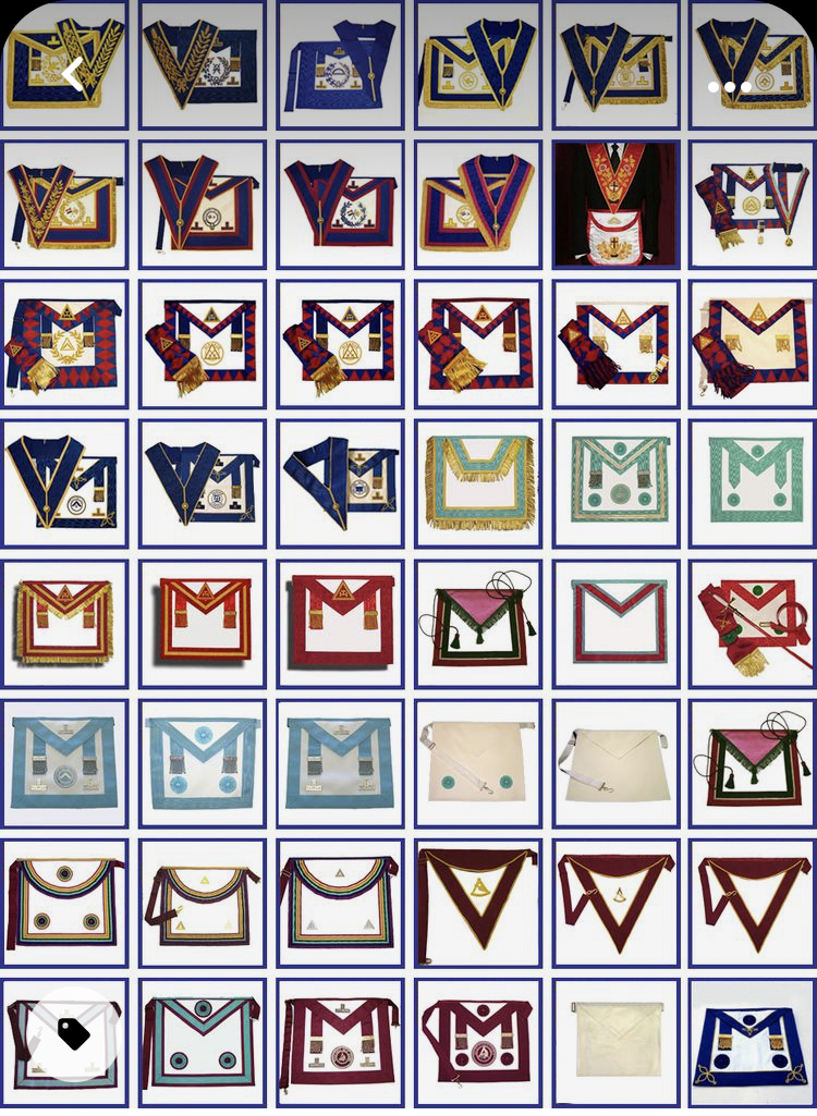 They are all white underneath