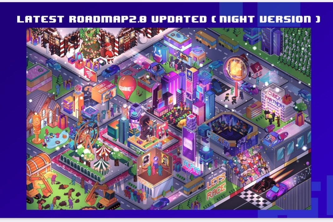 Mikaomforever's tweet photo. Just insane 
New roadmap for @cubexnft 
And night version
2023 will be the cubex year for sure.
Join our discord now @moezahria are giving a lot of alphas rn
#incubexwetrust #NFTs #gaming https://t.co/s2vD1EKilx