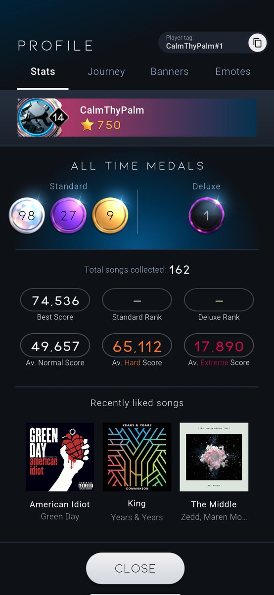 CalmThyPalm's tweet photo. It's an achievement, I suppose... ๐คฃ #Beatstar #MobileGaming #MobileStreamer https://t.co/TFcZbtnJzG