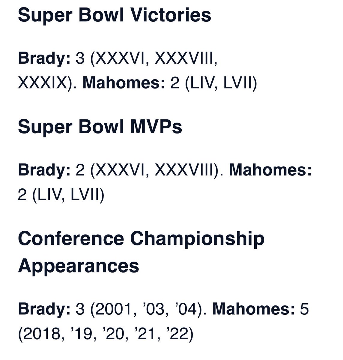 southbreeze706's tweet image. Wins is not a QB stat. Accolades wise Mahomes is ahead and still ascending. #projectpat