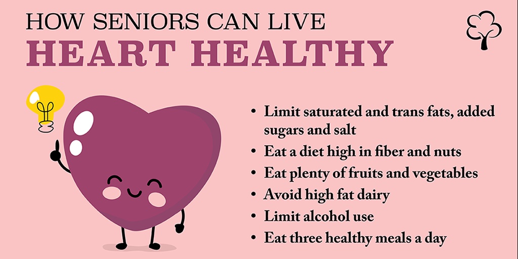 A big part of living a heart-healthy lifestyle is eating a heart-healthy diet. What does that look like for aging seniors?

#BickfordSeniorLiving #HeartHealthAwarenessMonth