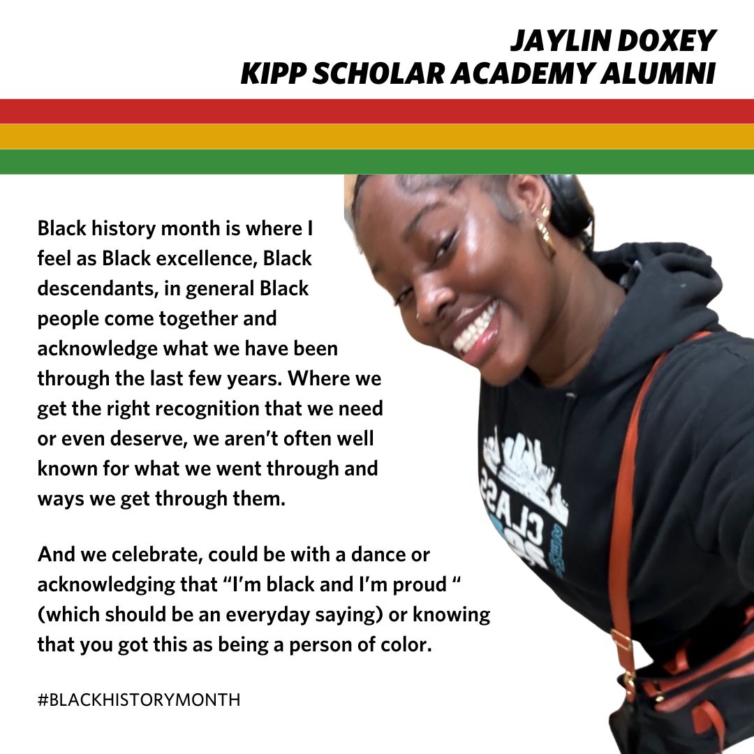 KIPPSoCal's tweet image. We are so proud of our KIPP Alumni making their way in the world and becoming the change we all wish to see.
#BlackHistoryMonth #kippforward
@kippforward_la @kippforward_sd
