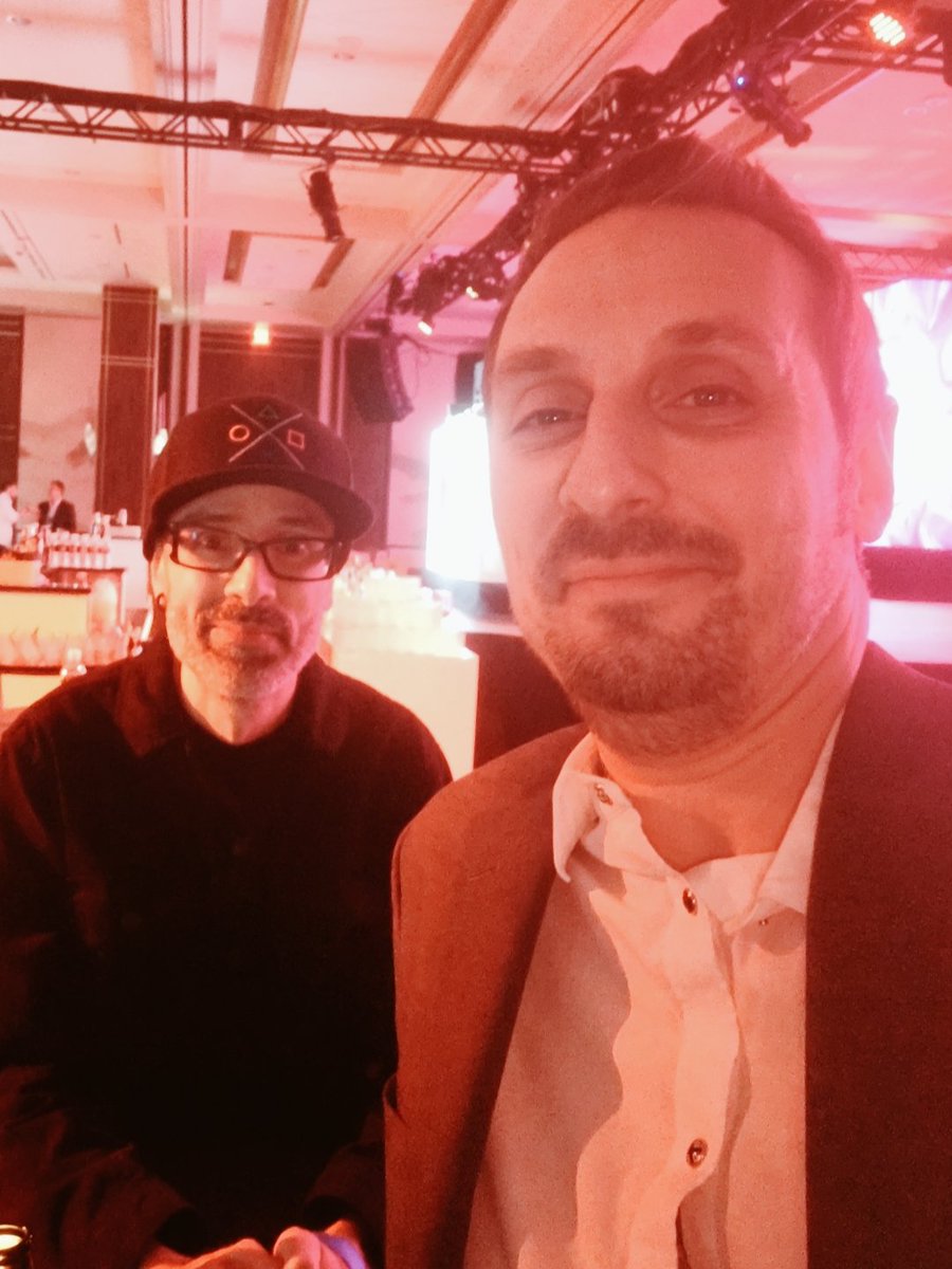 Dustin (@dustinreid) on Twitter photo Benoit and I are back from the #DICEAwards where we were humbly representing the #GothamKnights audio team.
Congratulations to #GodofWarRagnarok on the well deserved win & a massive thank you to <a href="/Official_AIAS/">Academy of Interactive Arts & Sciences</a> for including us in the conversation - we were honored. 🙏 Benoit and I are back from the #DICEAwards where we were humbly representing the #GothamKnights audio team.
Congratulations to #GodofWarRagnarok on the well deserved win & a massive thank you to <a href="/Official_AIAS/">Academy of Interactive Arts & Sciences</a> for including us in the conversation - we were honored. 🙏