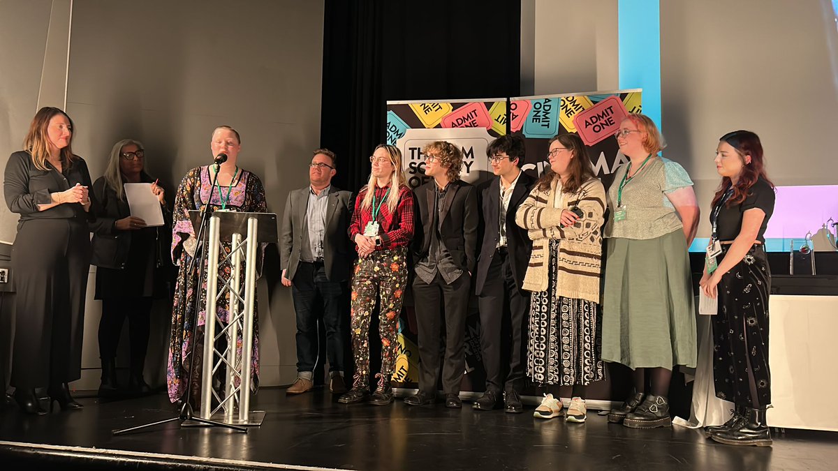 A big congratulations to <a href="/filmunit/">Film Unit</a>, this year's winners of the <a href="/filmbankmedia/">Filmbankmedia</a> award for Best Film Programme! 🎞️ #FSoY23 #CCC23