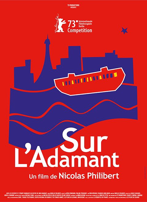 #OursDOrBerlinade - L’Adamant, Centre de Jour unique ,bâtiment flottant sur la Seine, en plein cœur de Paris, il accueille des adultes souffrant de troubles psychiques, leur offrant un cadre de soins qui les aide à retrouver un peu d’élan. #nicolasphilibert @films_dulosange