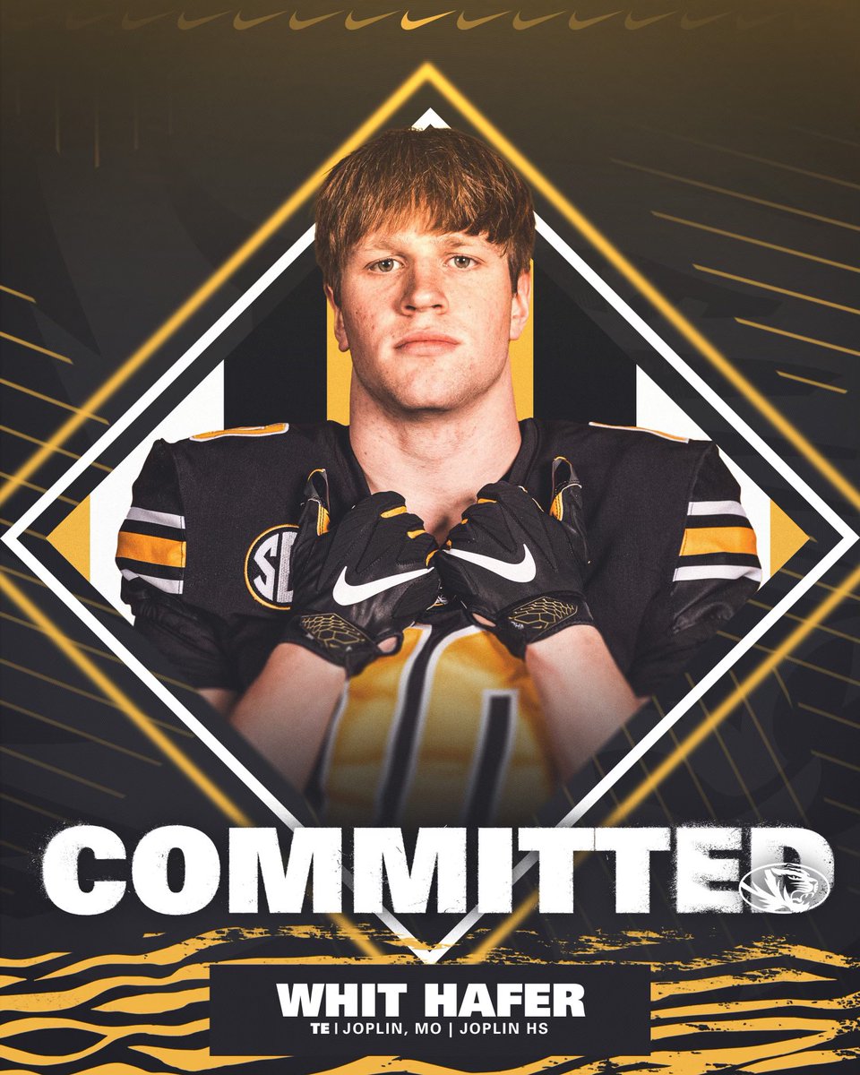 Thankful and blessed to announce my commitment to The University of Missouri! #MIZ #Chase2Dre4ms