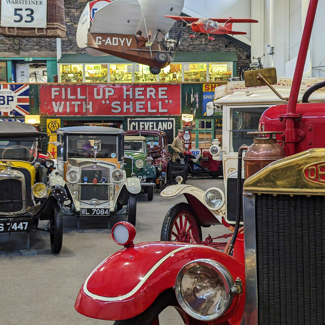 Follow the trail through our collection, spanning over 110 years of motoring history.
We're open every day from 9:30am > ow.ly/O0sv50N2McV

#CarMuseum #MotorMuseum #Heritage