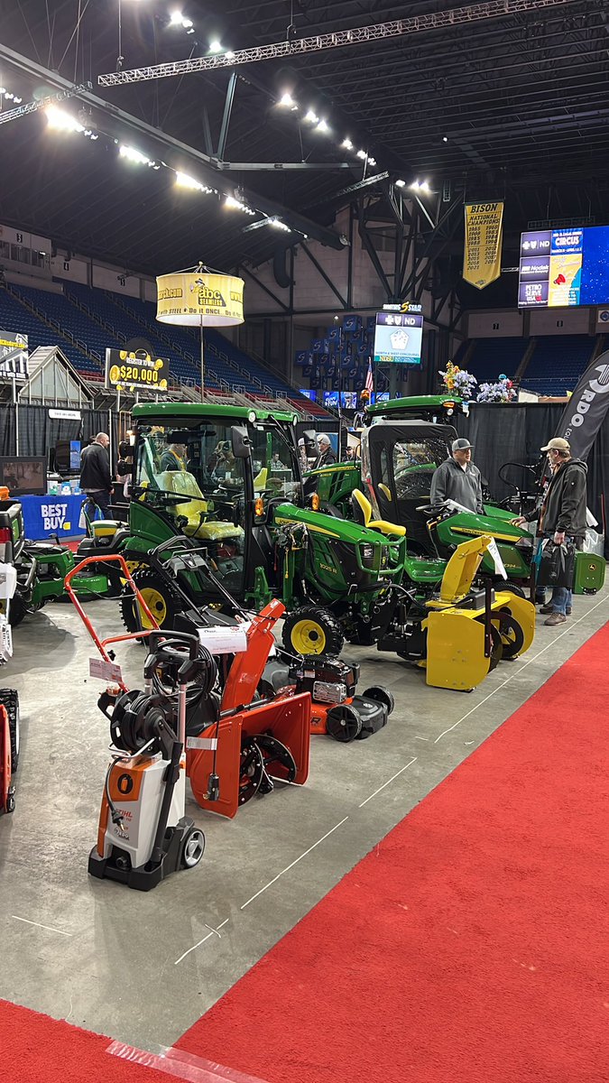 RDODanF's tweet photo. Come see us at the Home &amp; Garden show!  #RDO #JohnDeere https://t.co/jIv3X4utmq