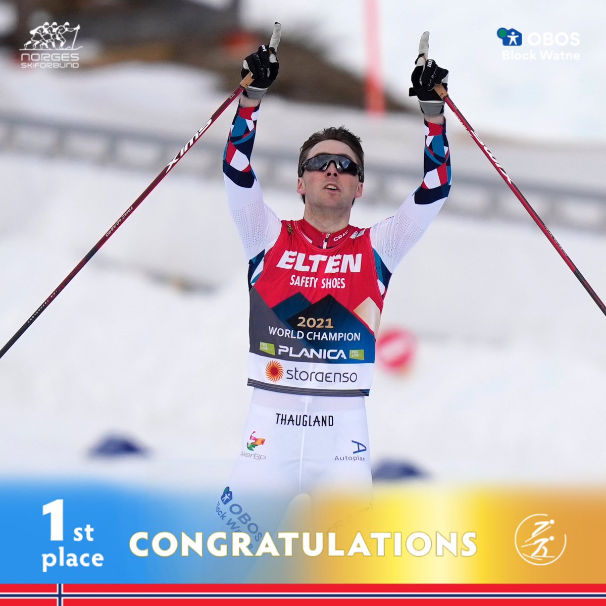 Gullgutten vår 🥇 <a href="/JarlRiiber/">Jarl Riiber</a> ❤️❤️
Foto: NTB