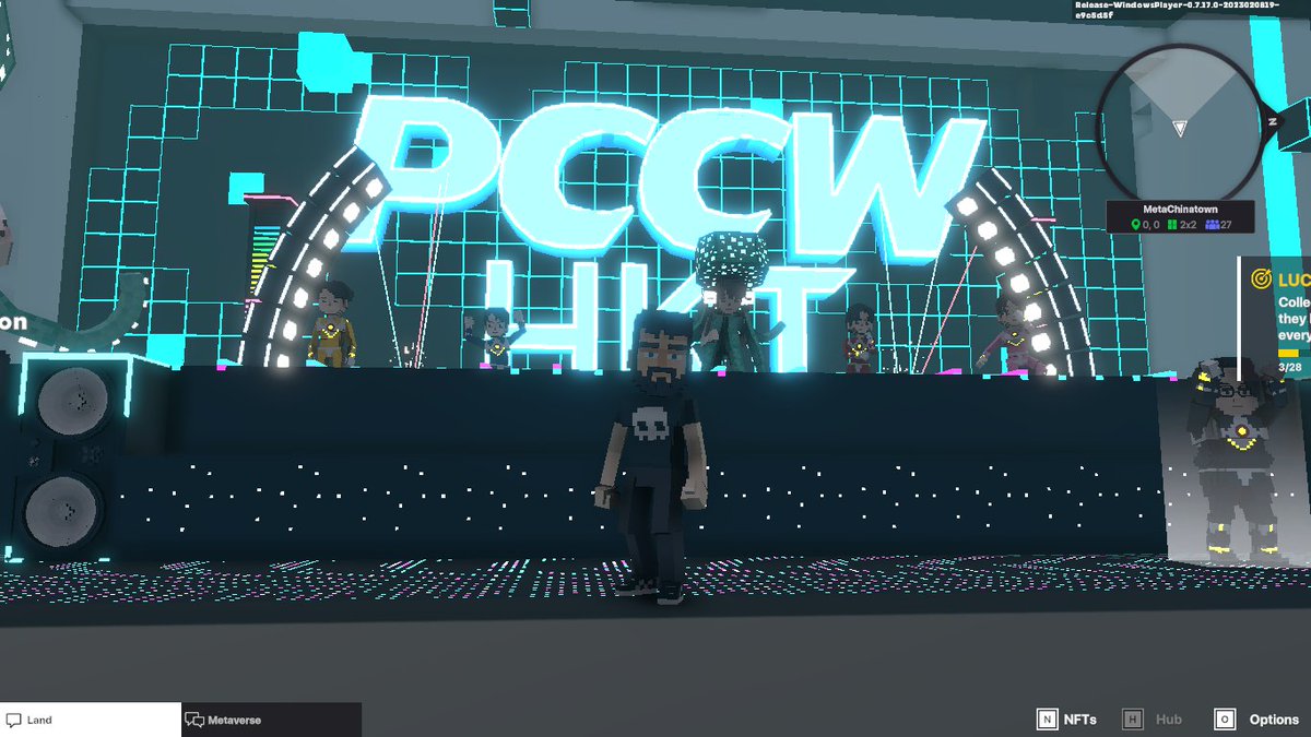 Mecksika's tweet photo. @TheSandboxGame I found the Star Team in PCCW HKT Futurera! 🎮 #LunarNewYearTSB https://t.co/6z56rIeCD3