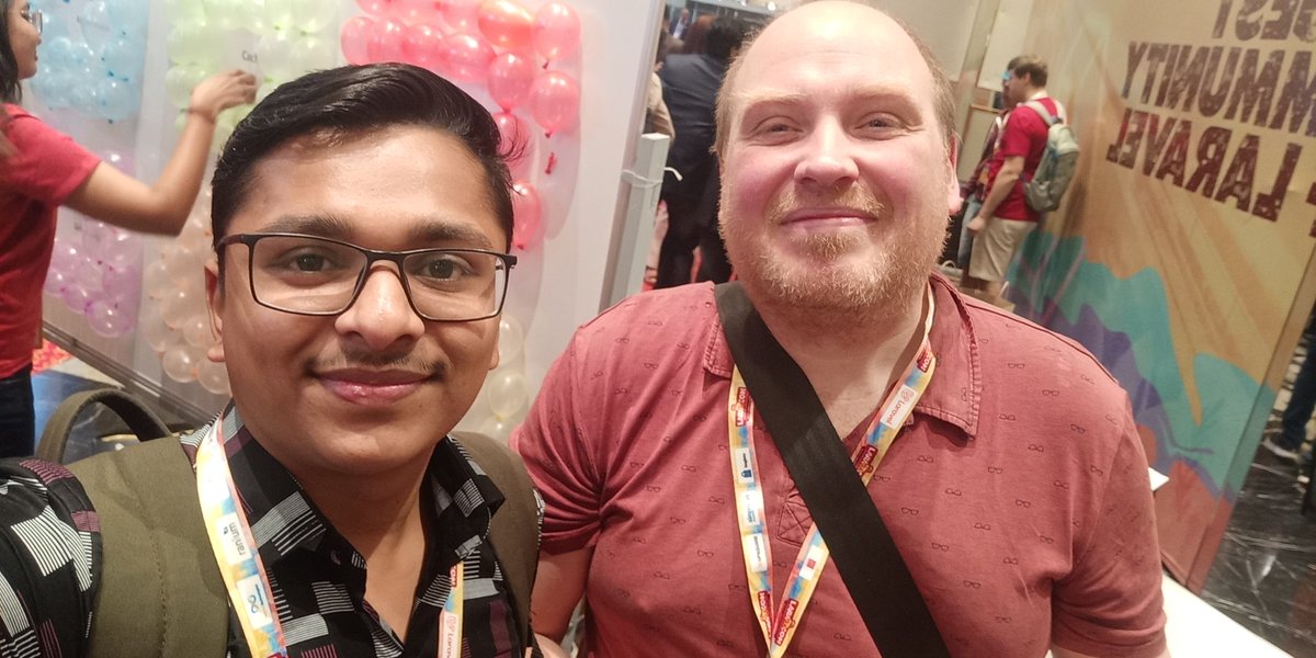_thesunilyadav's tweet image. One of the most cool and sweet man @freekmurze ❤😁
#Laracon #laravelcommunity #Laravel #laraconin