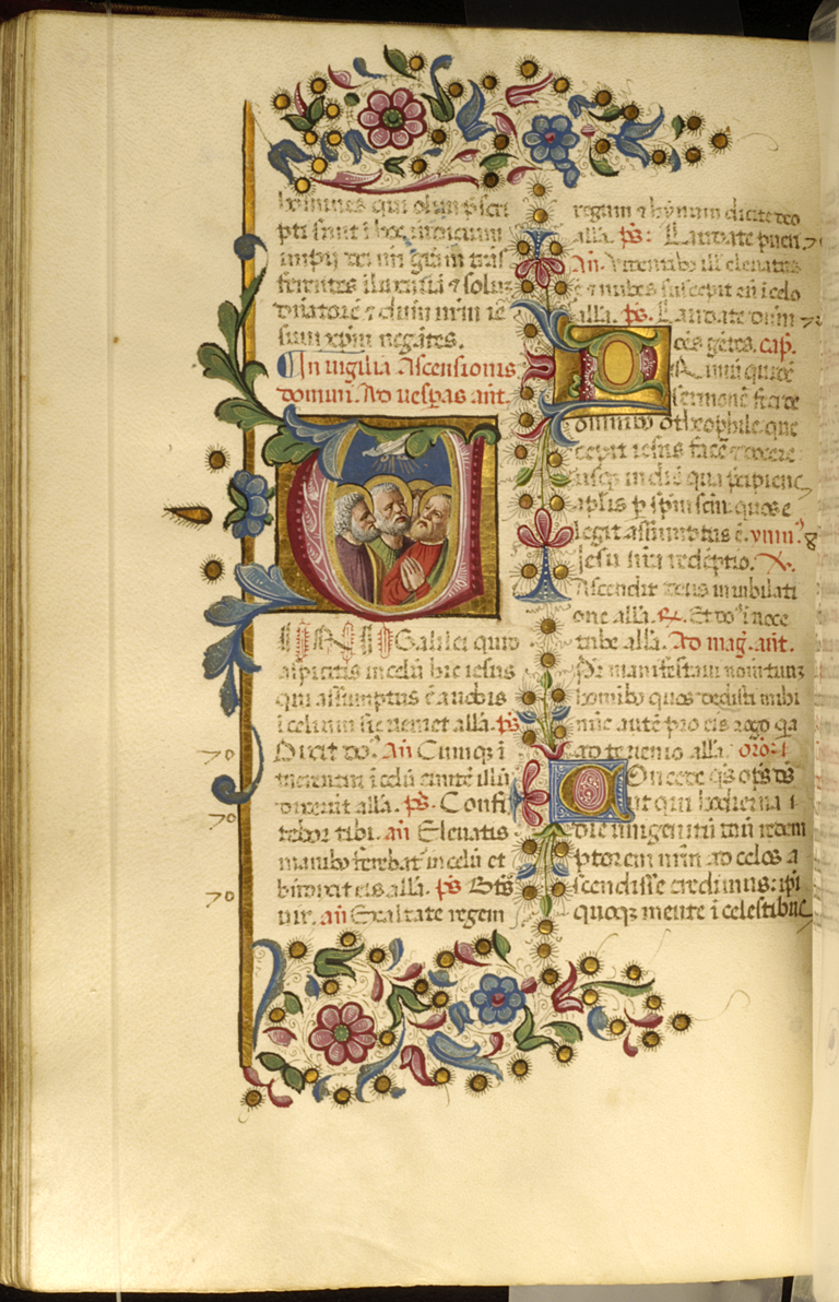 WaltersArtBot's tweet photo. Leaf from Breviary https://t.co/m1ouX8WiT8 https://t.co/15Fm1O0fCN