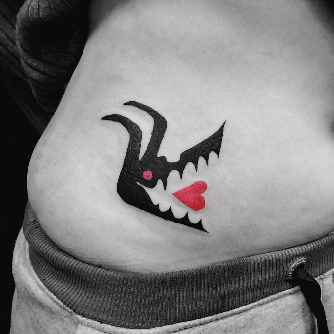 Two valentine themed tatts from today 