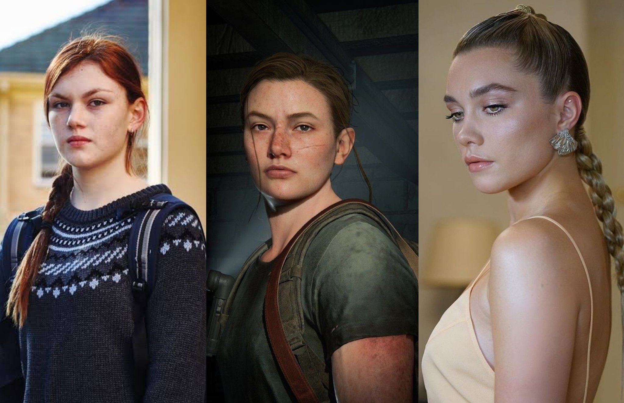 Fan Casting Florence Pugh as Abby in The last of us (HBO Series