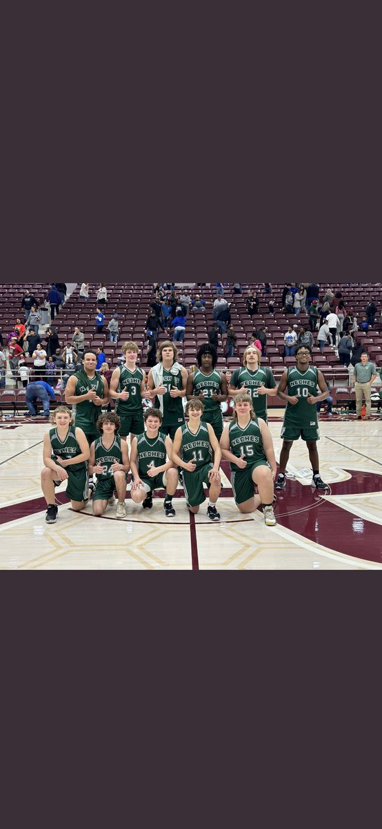 1A Varsity boys playoff game (Reg Qtrs)
📅 Tuesday, February 28th
📌 at Fairfield HS
🆚️ Abbott 
⏰️ Tip-Off 6:00PM

Blessed for the opportunity to compete again! #NEWS2223 @hoopinsider @Texas1AFan @Tabchoops @STBA_TX @juwandlee @BrandonOSports @GarrettDickson @LSAviationPhoto