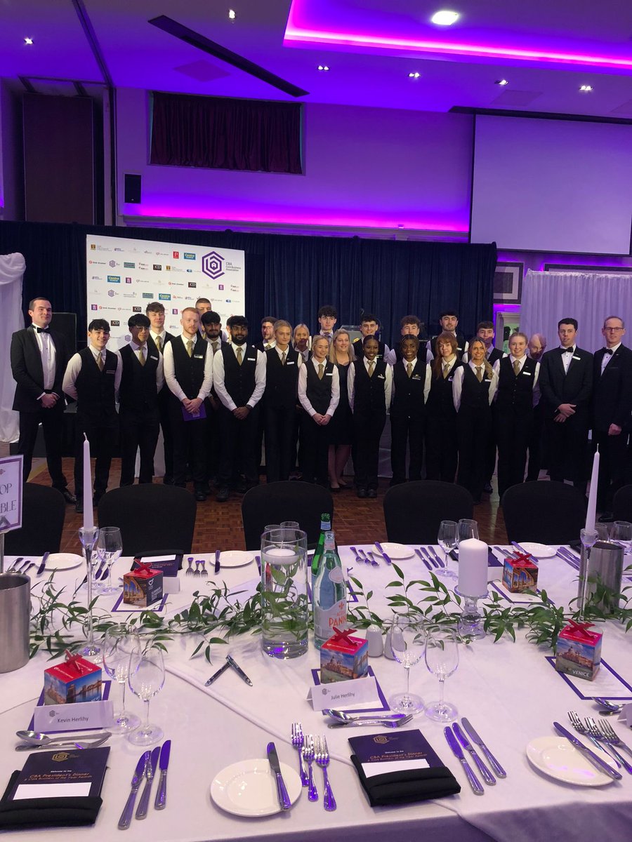 The wonderful team <a href="/RadissonCork/">Radisson Blu Cork</a> are primed and ready for action! 

 #CBAAwards