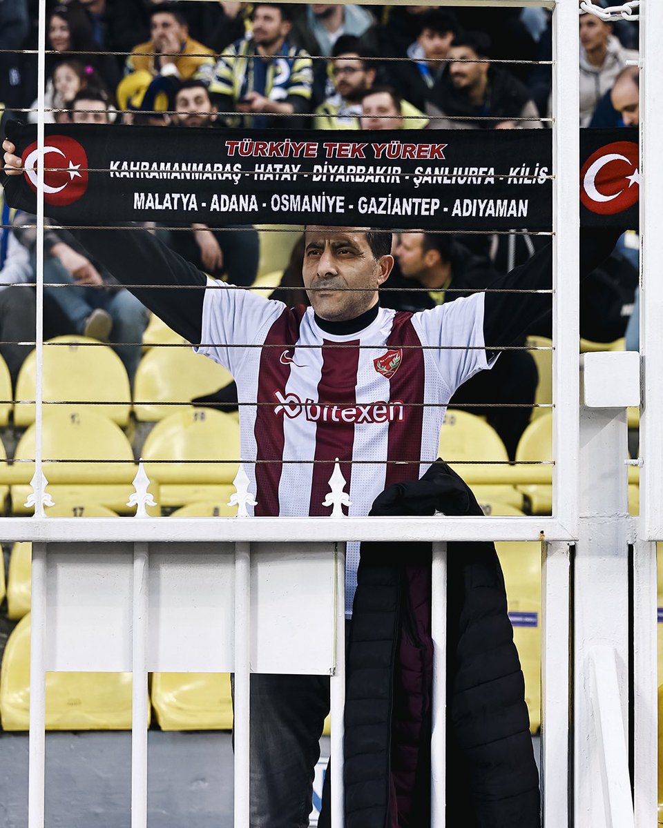 🇹🇷 Türkiye bizim canımız! Yaralarımızı birlikte saracağız… #Fenerbahçe 💛💙