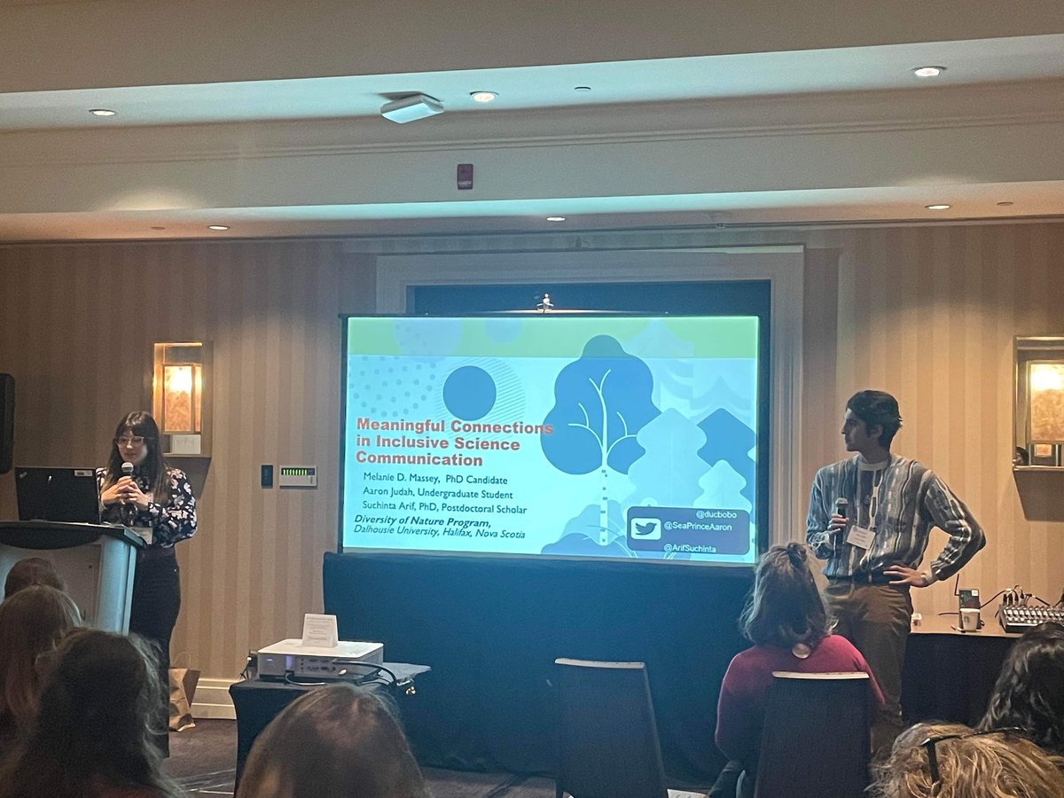 Melanie Massey (@ducbobo) on Twitter photo Thank you <a href="/scas_scsa/">Society of Canadian Aquatic Sciences</a> for promoting inclusion through this special #InclusiveSciComm session! ✨ We learned so much from each other! Special mention to <a href="/SeaPrinceAaron/">Aaron B. Judah 🔱</a> for being an amazing co-presenter and <a href="/ShelleyArnott/">Shelley Arnott</a> and <a href="/DianeOrihel/">Diane Orihel</a> for creating the session 🌱 (James Kho 📸) Thank you <a href="/scas_scsa/">Society of Canadian Aquatic Sciences</a> for promoting inclusion through this special #InclusiveSciComm session! ✨ We learned so much from each other! Special mention to <a href="/SeaPrinceAaron/">Aaron B. Judah 🔱</a> for being an amazing co-presenter and <a href="/ShelleyArnott/">Shelley Arnott</a> and <a href="/DianeOrihel/">Diane Orihel</a> for creating the session 🌱 (James Kho 📸)