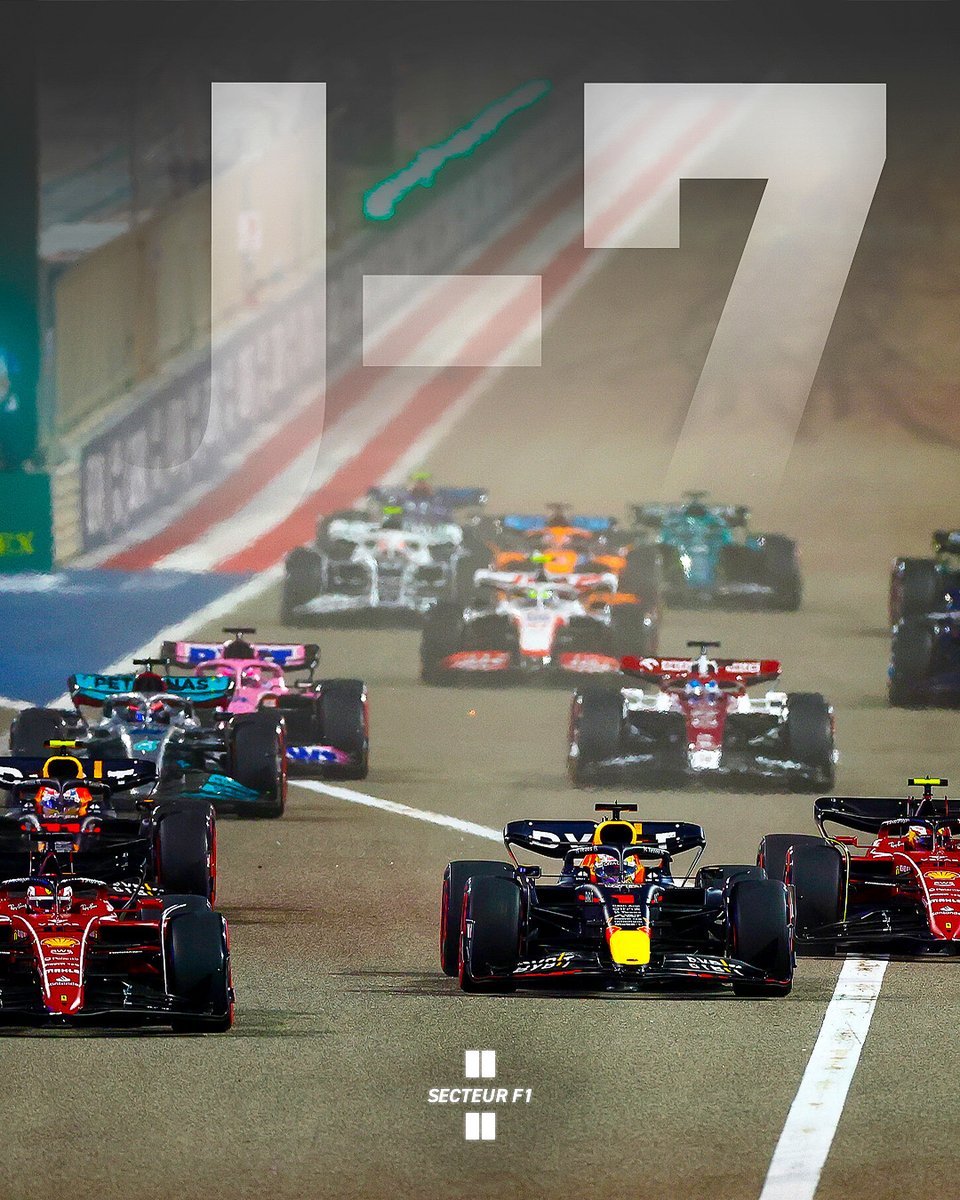 Plus qu'une semaine à attendre avant le premier Grand Prix de la saison 🥰

#F1 #BahrainGP 🇧🇭