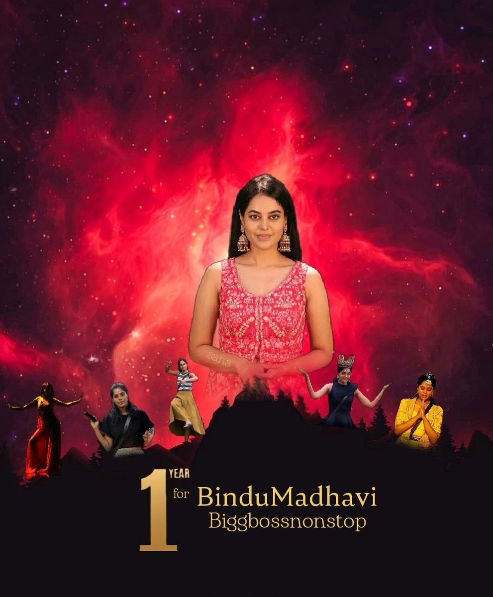 @thebindumadhavi i love u soo much... Its one year for your fan love.... #BinduMadhavi
1 YEAR FOR BINDUMADHAVI BBNS ENTRY #BiggBossNonStop