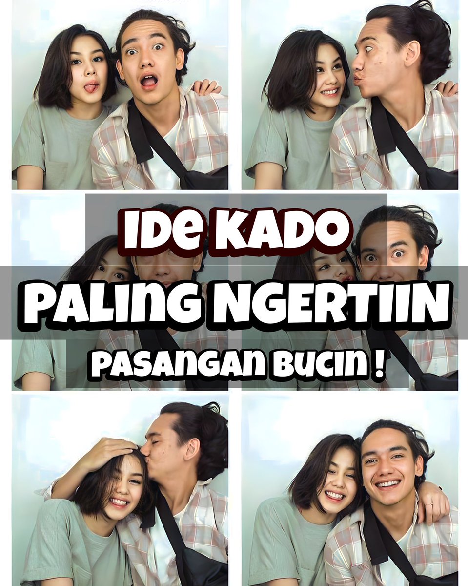 IDE KADO PALING NGERTIIN PARA BUCIN !✨

— A Thread —