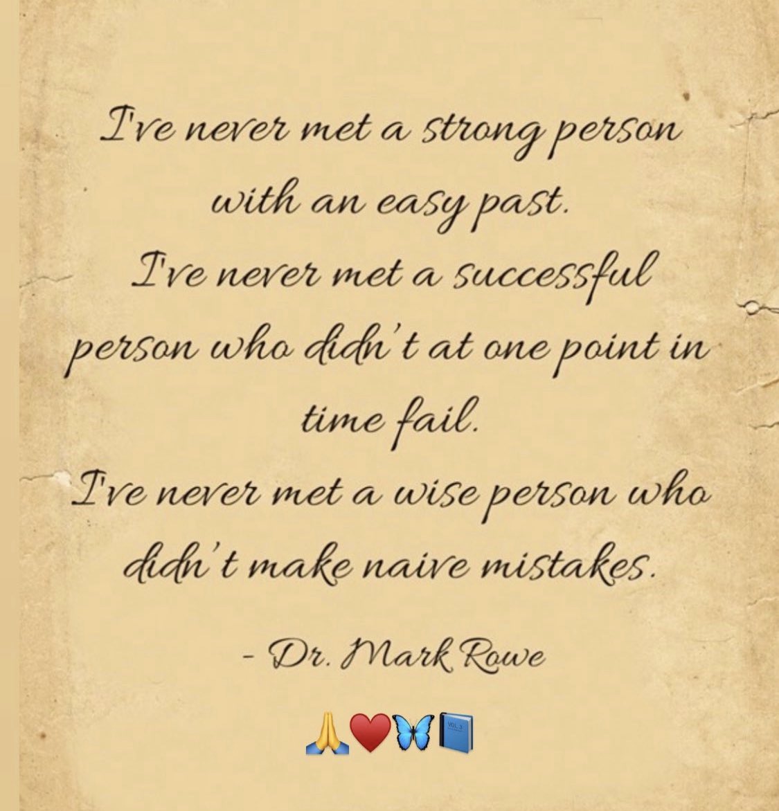 DrMarkRowe's tweet photo. Something to think about:

                  🙏♥️🦋📘

#neverstopgrowing https://t.co/vGndnrke5x