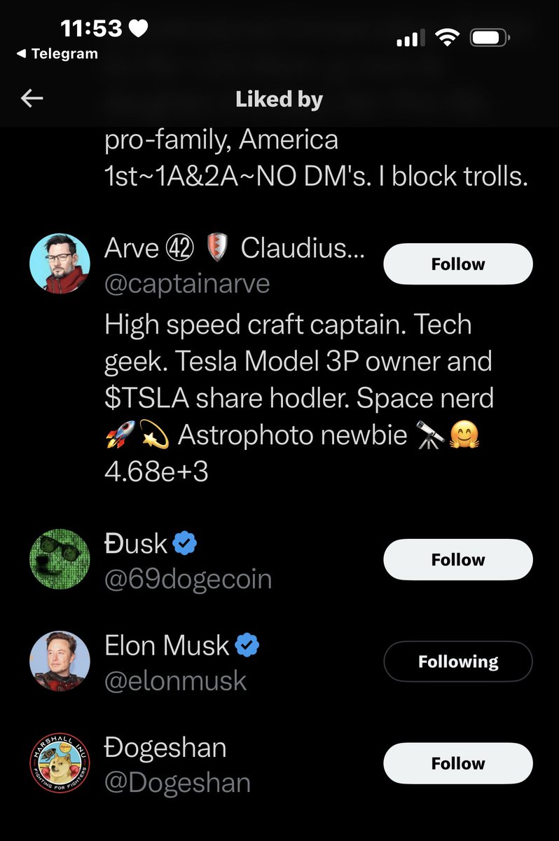 Irvings31075139's tweet photo. @elonmusk likes us he really does $OPINU @Optimus_Inu and we love him #Optimus #bnb #BCS https://t.co/lSNhz5aCBr