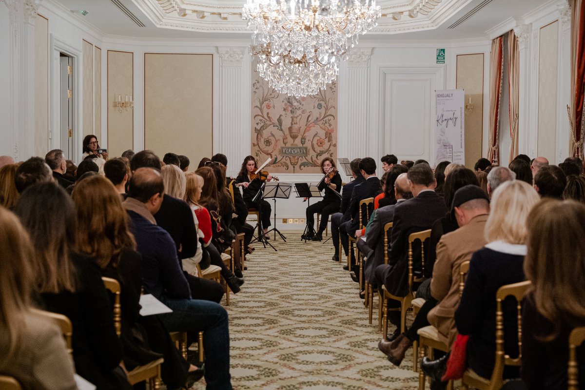 LAbdullayevaMFA's tweet photo. Concert commémoratif de #Khojaly à #Paris. Nous demandons justice pour Khojaly! C’est notre devoir de mémoire!

Khojaly Memorial Concert &amp; exhibition organized in Paris by @AzAmbassadeFr  &amp; @AzDelUnesco in cooperation with @H_A_Foundation. 

#JusticeForKhojaly https://t.co/4fKwxRCQij