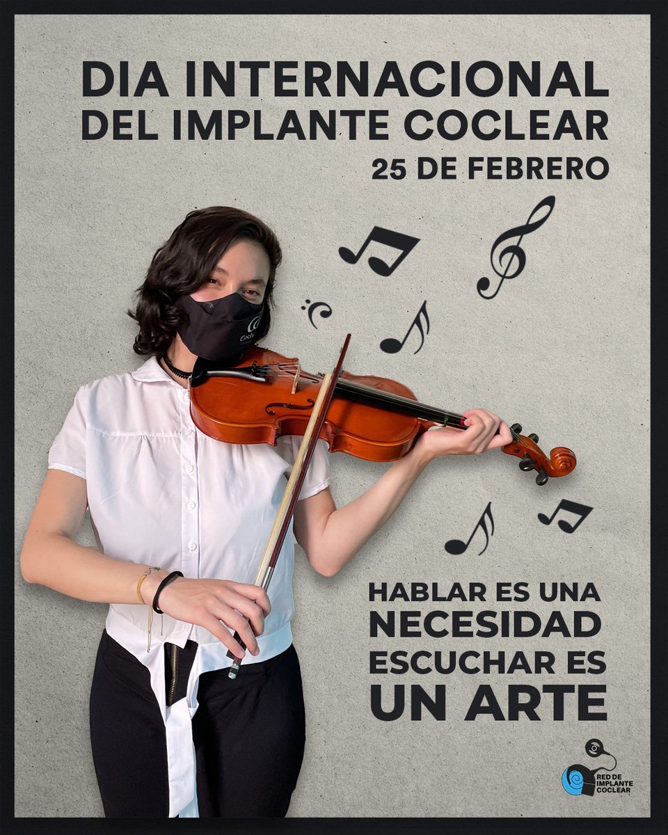 ¡Feliz Día Internacional del Implante Coclear!

#AlzaTuVozDiaIC #AlzaTuVozDiaDeLaAudición #DiaDelImplanteCoclear #VoluntariosCochlear #RedICMex #ImplanteCoclear #HearNowAndAlways #Cochlear #CochlearLatinoamerica #EscucharAhoraYSiempre #DiaInternacionalDelImplanteCoclear