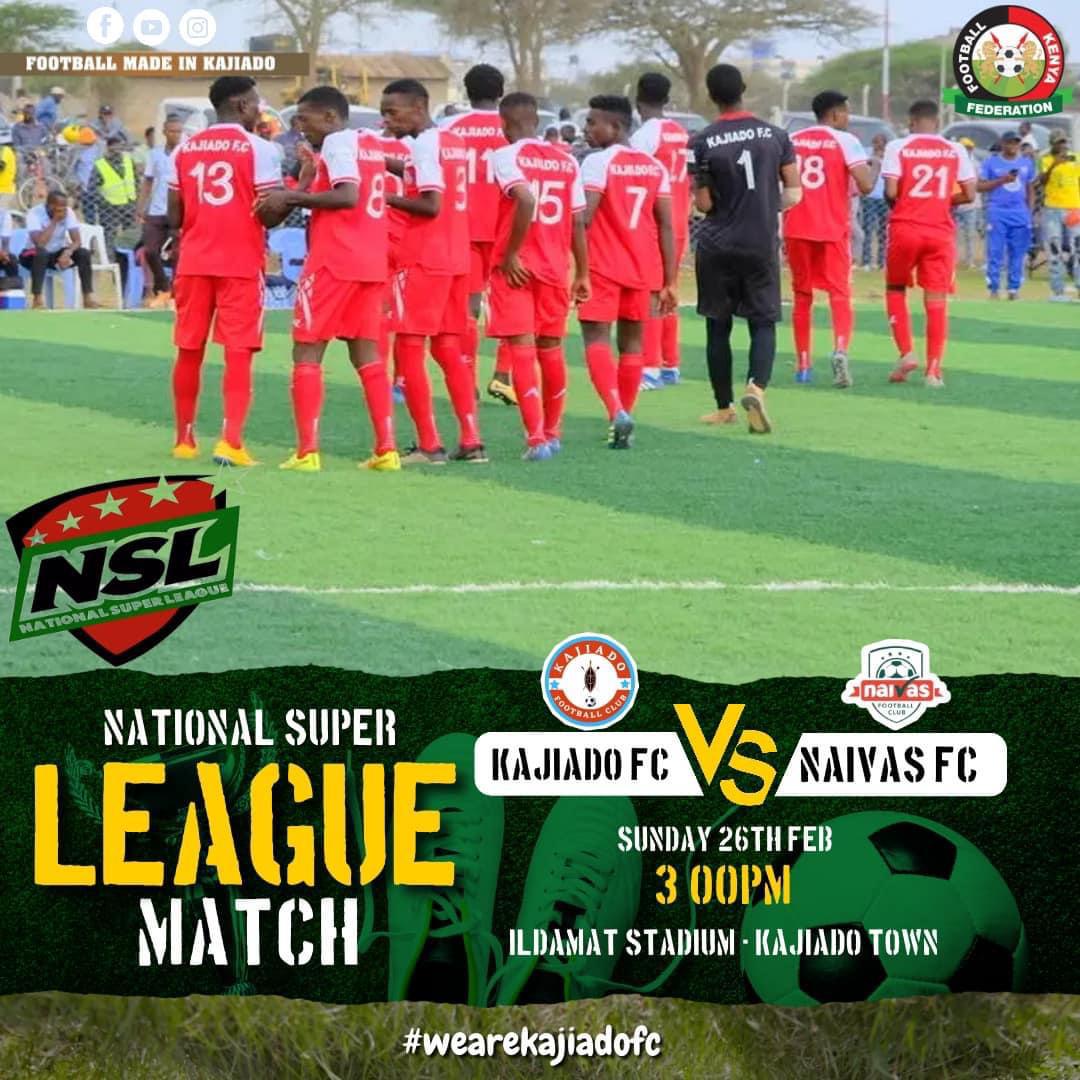 Form ya Sunday. Come support our boys.
#TrustTheProcess 
#weareKajiado