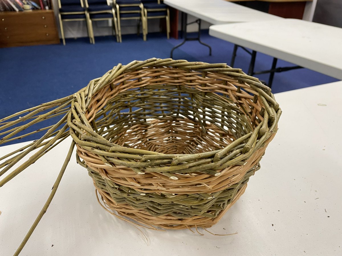 I promise to never under appreciate a museum basket ever again! #wovenmagic #thecabrach #hardwork