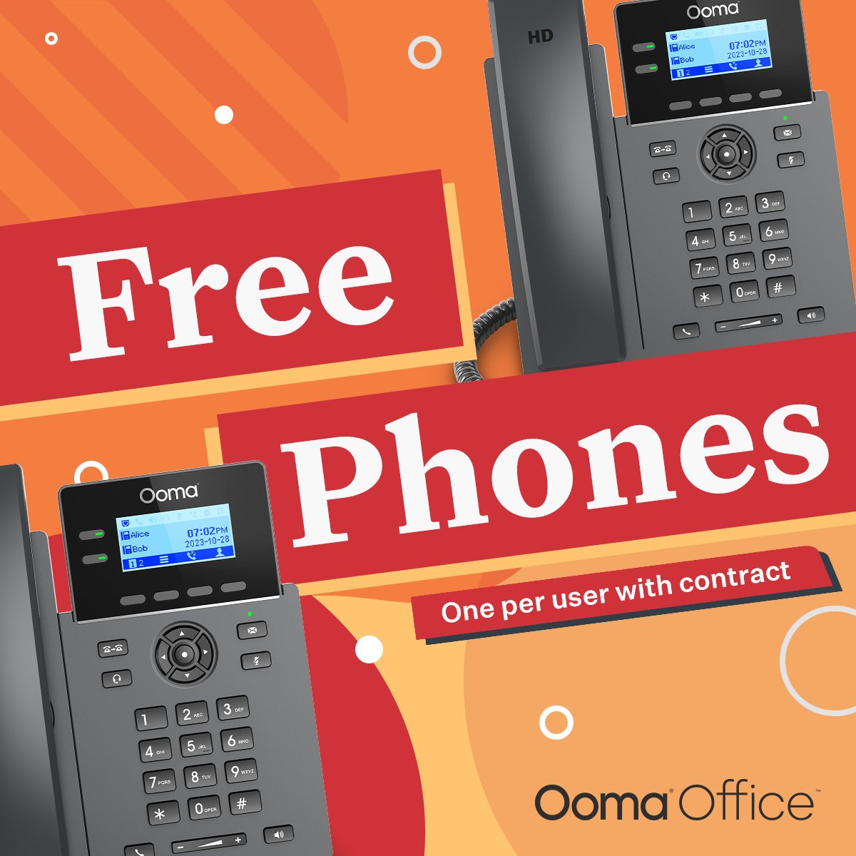 Ooma, Inc. on Twitter "🚨THREE PHONE DEALS🚨Accelerate your business