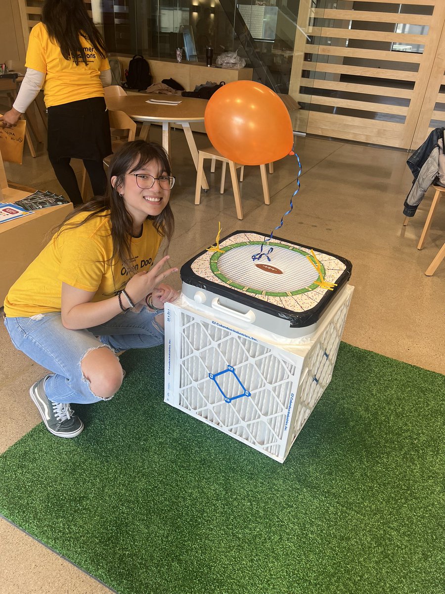 JessicaMarieEsq's tweet photo. Join us on the Tempe campus for interactive exhibits created by ASU professors, staff and students! https://t.co/yHbblyziOa #CIATeam #ASU @ASUBeingHuman #asuOpenDoor2023 #cleanair #corsirosenthalbox #AIDELab https://t.co/opR7brJRSo