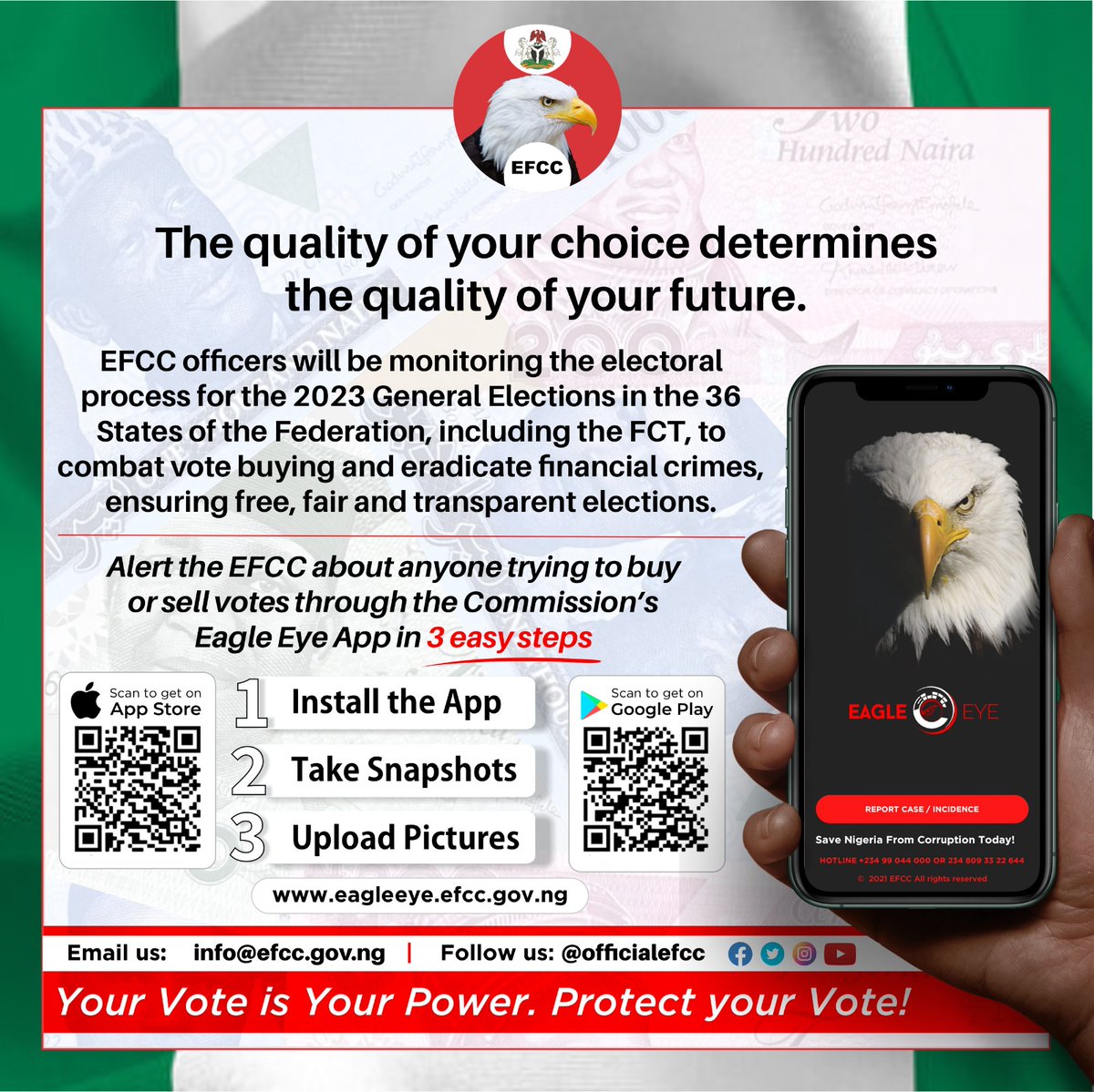 @OkerekeOluebub2 @JoeyAkan Upload it to the EfccEye App. Download from the playstore and provide them more information about the man in the video.