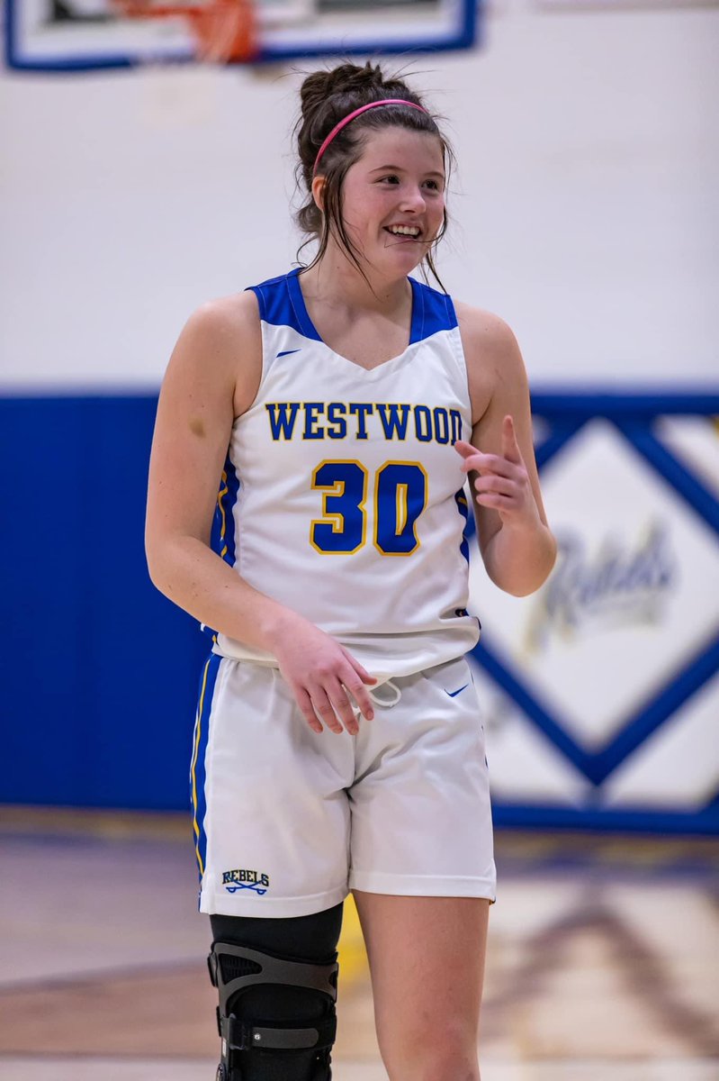 owm93's tweet photo. Some of your best memories were made on the court and definitely in this uniform. Always proud that you played for the name on the front and not the name on the back. A huge thank you to @girls_westwood for all you have done for Jaeden. https://t.co/5c5CqzM4F9