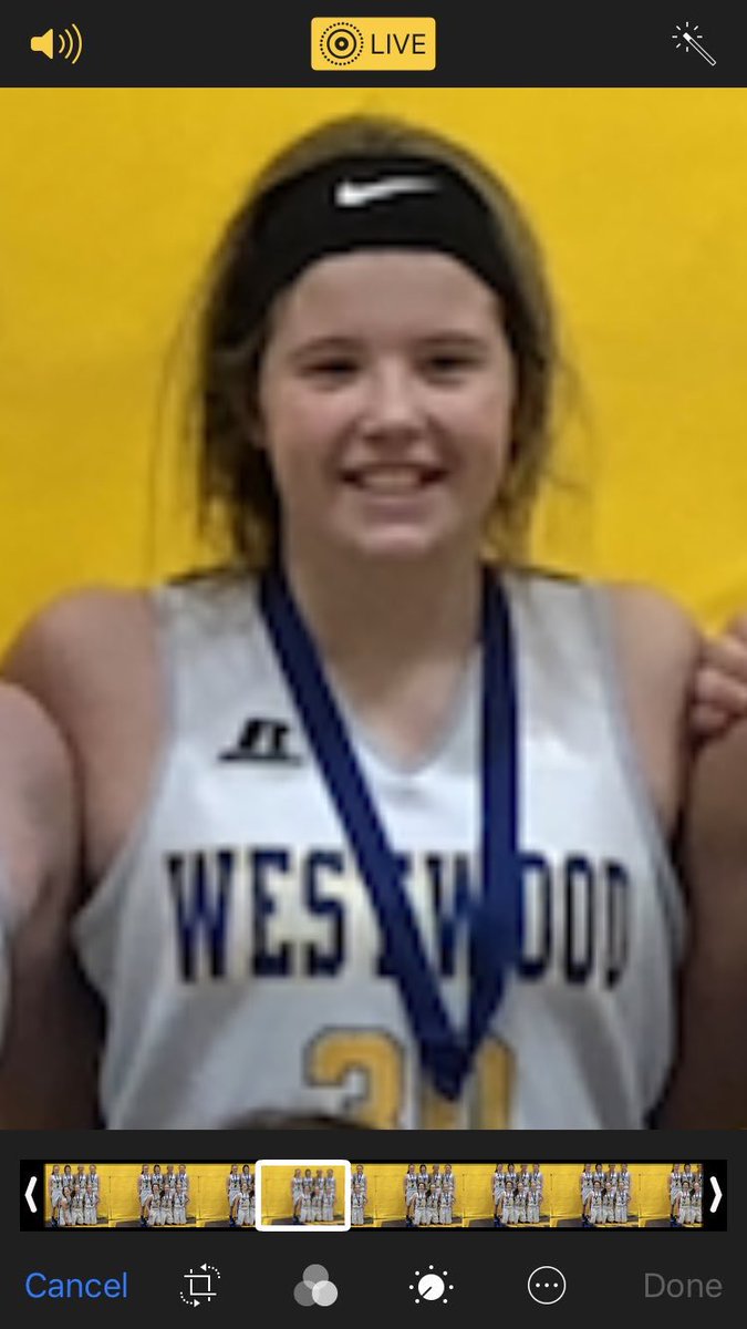 owm93's tweet photo. Some of your best memories were made on the court and definitely in this uniform. Always proud that you played for the name on the front and not the name on the back. A huge thank you to @girls_westwood for all you have done for Jaeden. https://t.co/5c5CqzM4F9