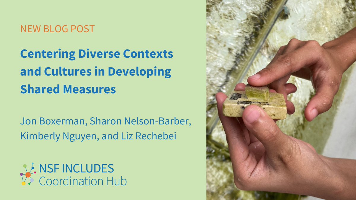 WestEd's tweet photo. ⚛️ The @SEAS_Islands @WestEd team shares the importance of creating #SharedMeasures to center identity and belonging for Indigenous students. Read their lessons learned in this #NSFINCLUDES blog: https://t.co/5bcIz2JaSW #STEM #NativeEd https://t.co/GtW8KPtoHS