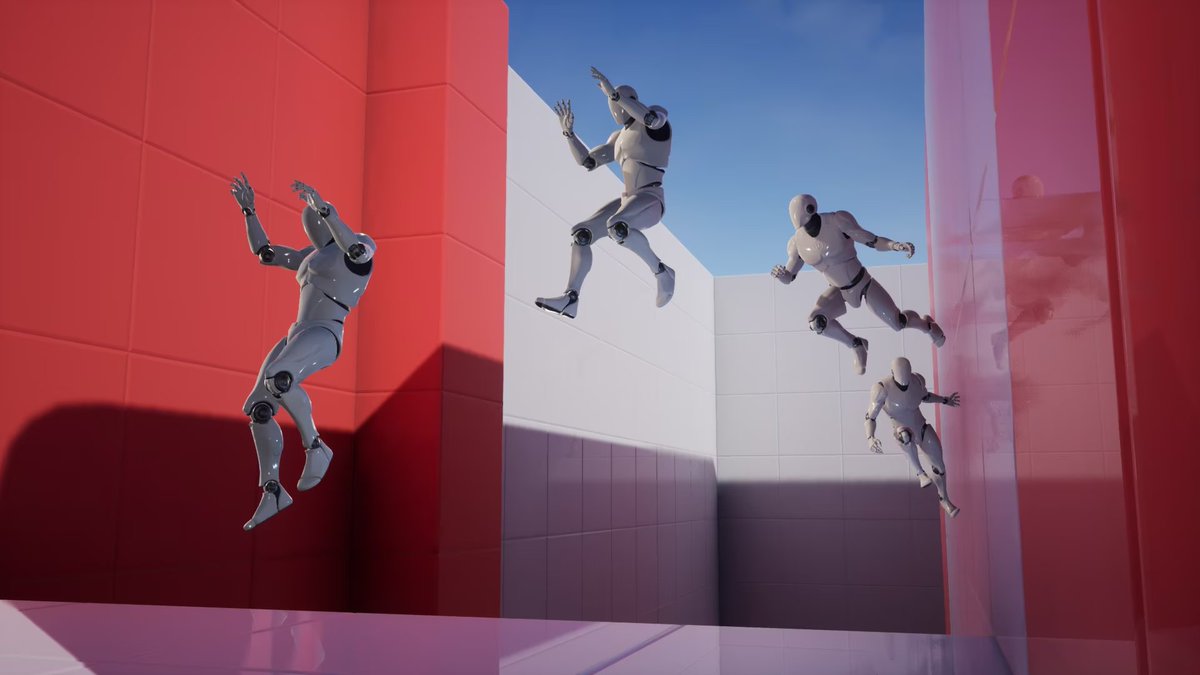 Wall Climbing, Running, & Jumping