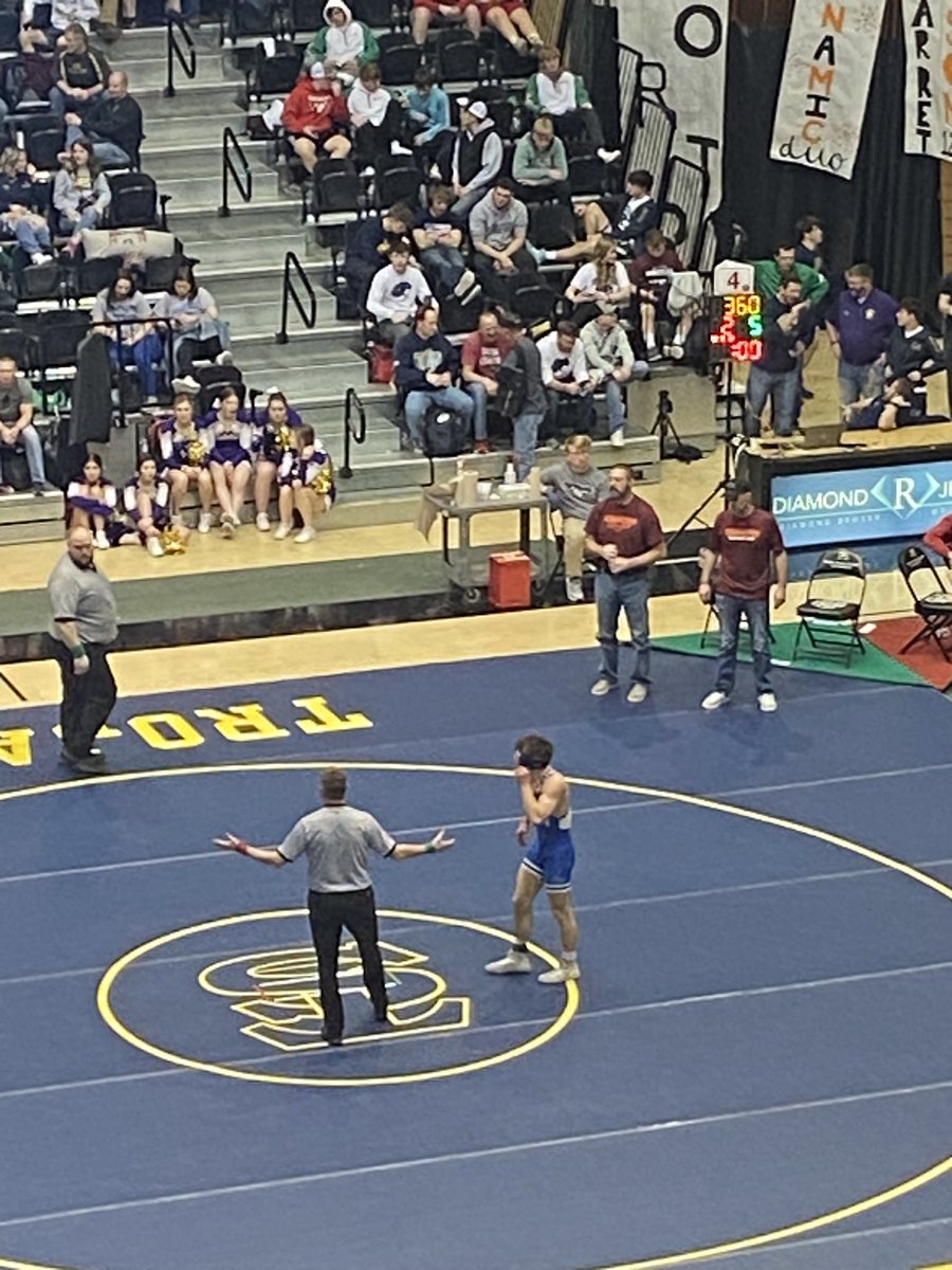 coachflax14's tweet image. Tug Wilson finishes his career with a 5th place medal!